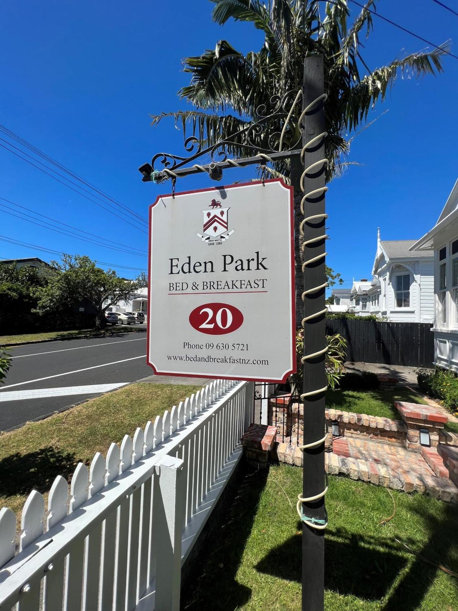 Eden Park Bed And Breakfast Inn Auckland Zewnętrze zdjęcie